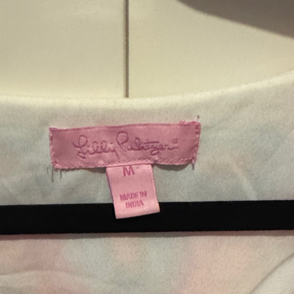 Lilly Pulitzer White Dress with Vibrant Embroidery - Picture 2 of 3